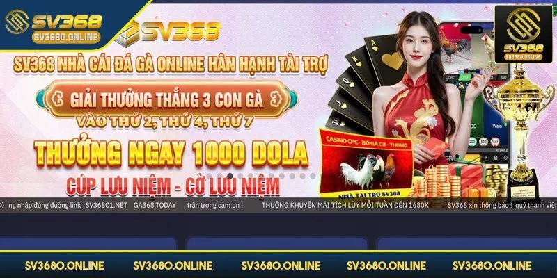 Đá gà SV368: Tận hưởng những trận chọi kê đầy kịch tính 3 Tham gia đá gà tại SV368 chỉ trong 3 bước